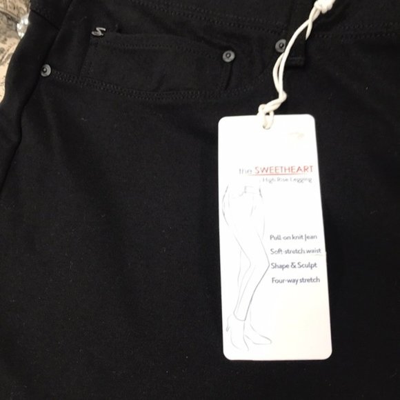 Seven7 Sweetheart Coated Pull-On Pants - Picture 6 of 10